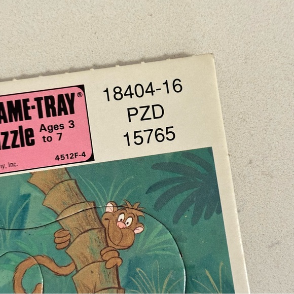 Vintage Golden Frame-Tray Puzzle Disney Duck Tales - Picture 4 of 7